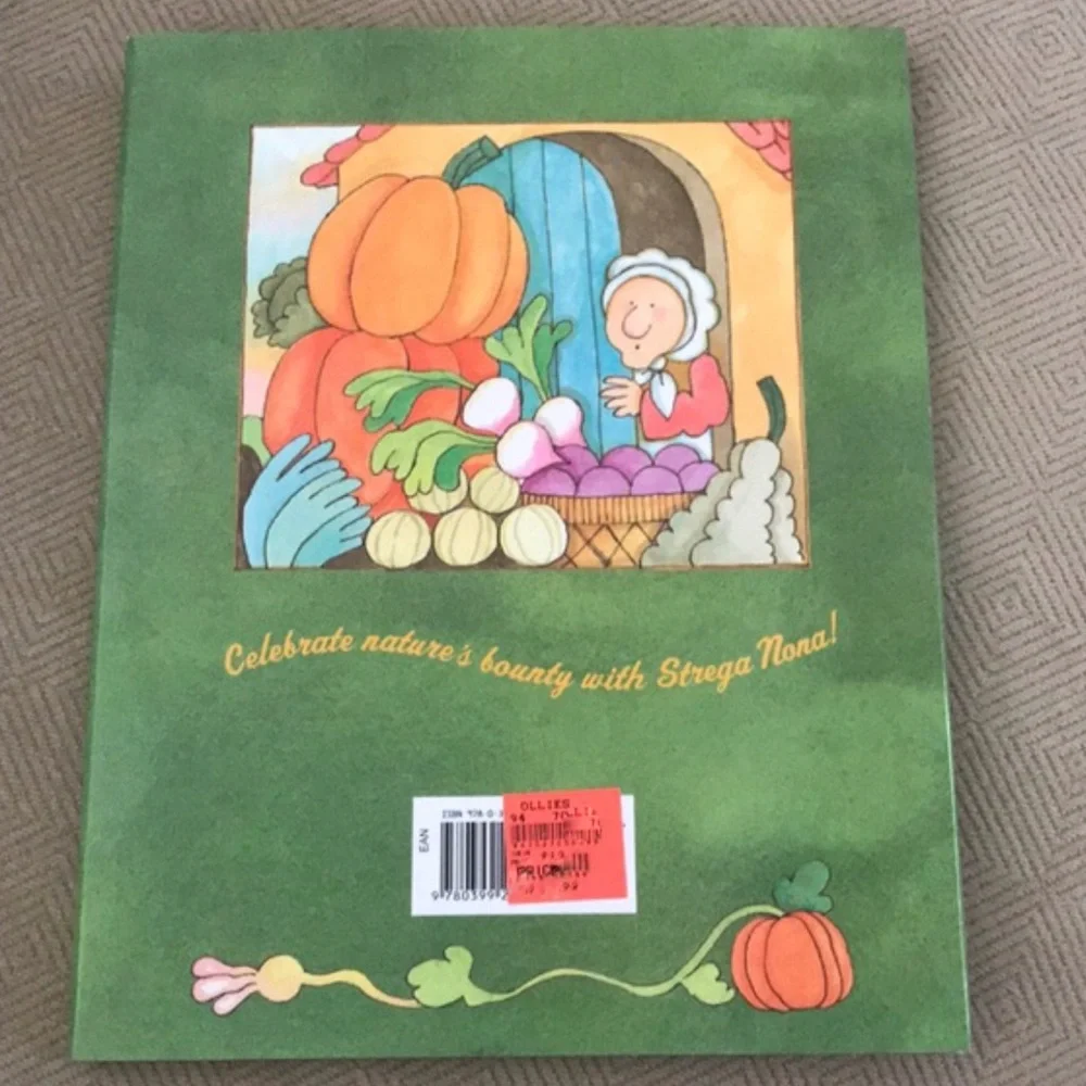 New STREGA NONA’S HARVEST by Tomie DePaola *Large Hard Cover Book*